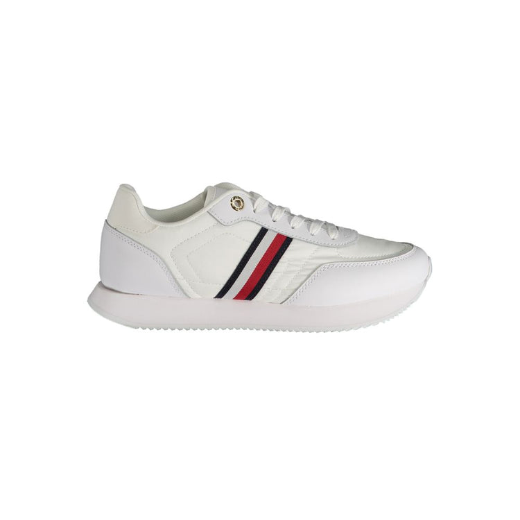 White Leather Women Sneaker