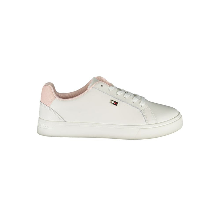White Leather Women Sneaker