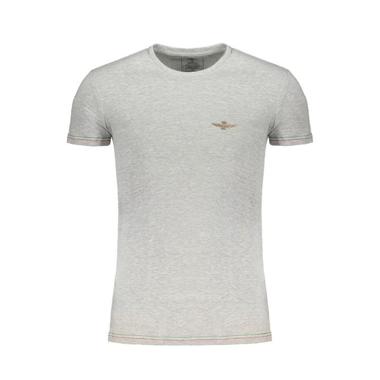 Grigio Cotton Men T-Shirt
