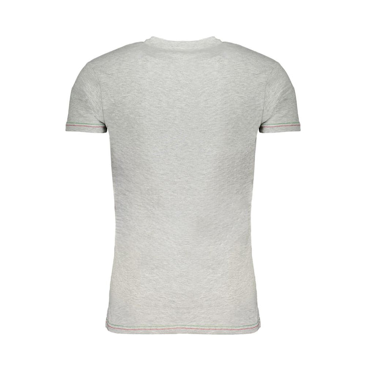 Grigio Cotton Men T-Shirt