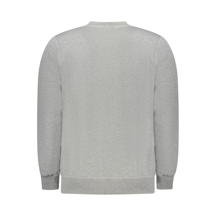 Grigio Cotton Men Sweatshirt