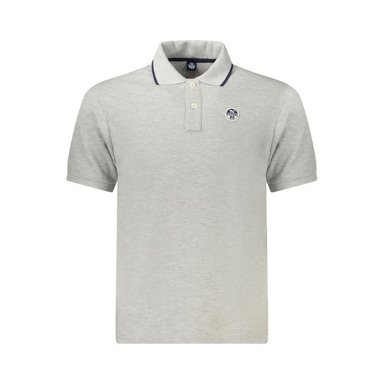 Grigio Cotton Men Polo