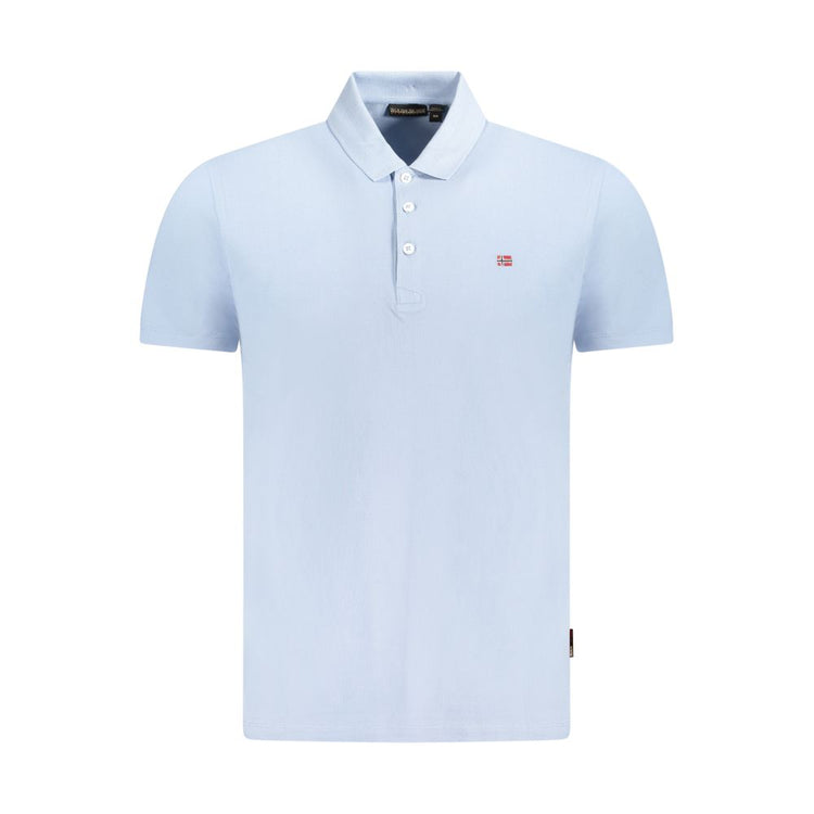 Azzurro Cotton Men Polo