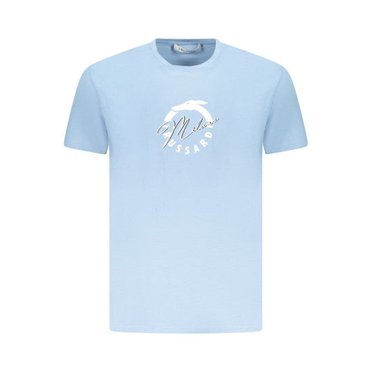 Azzurro Cotton Men T-Shirt