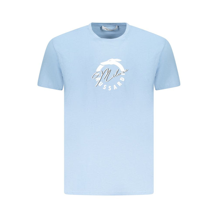 Azzurro Cotton Men T-Shirt