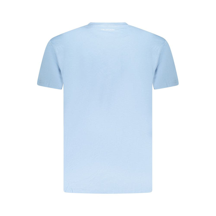 Azzurro Cotton Men T-Shirt