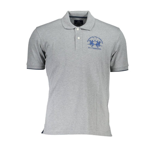 Grigio Cotton Men Polo