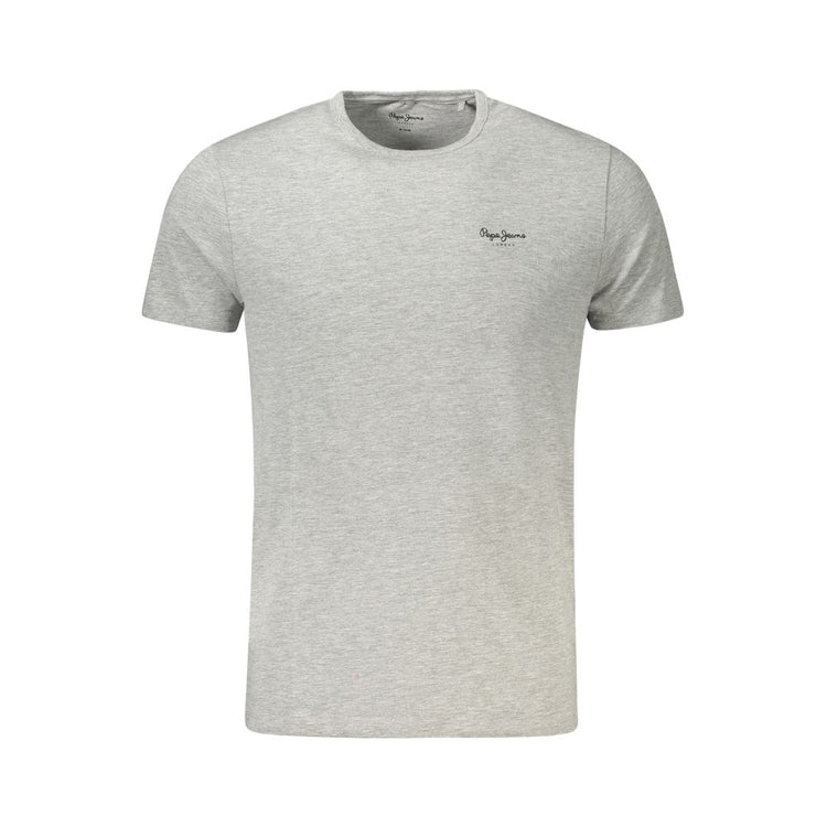 Grigio Cotton Men T-Shirt