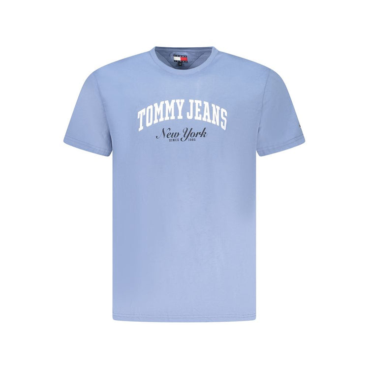 Azzurro Cotton Men T-Shirt