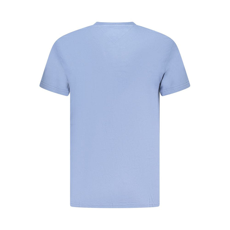 Azzurro Cotton Men T-Shirt