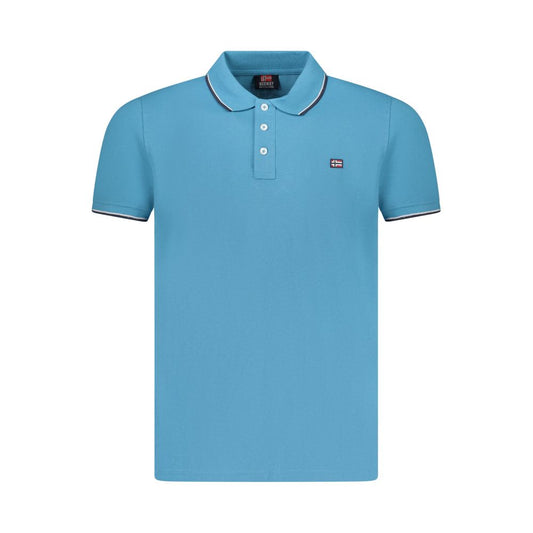 Azzurro Cotton Men Polo