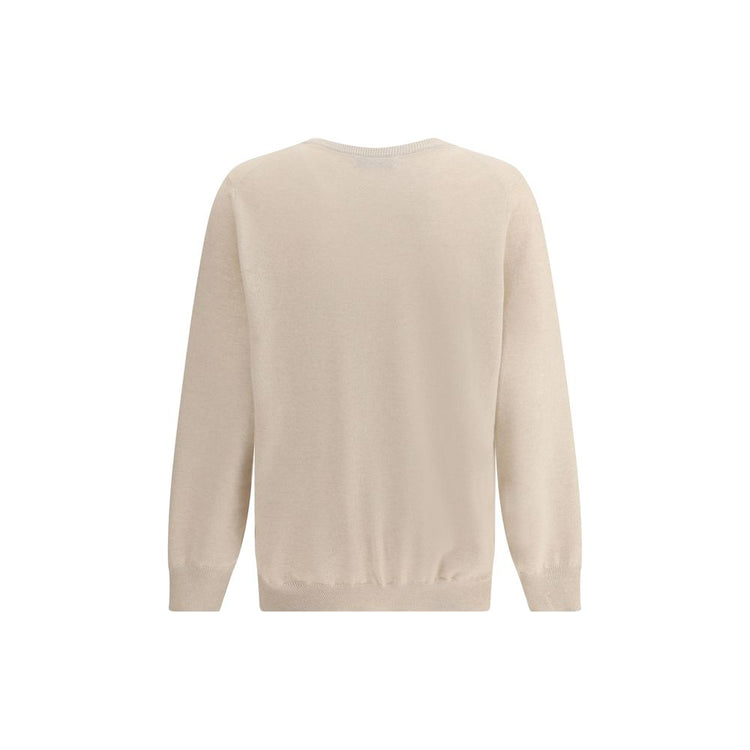 Beige Cashmere Cashmere Sweater