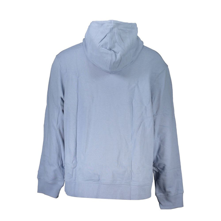 Azzurro Cotton Men Sweatshirt