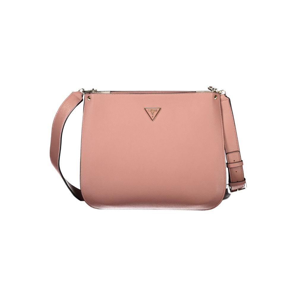 Rosa Poliuretano Women Handbag