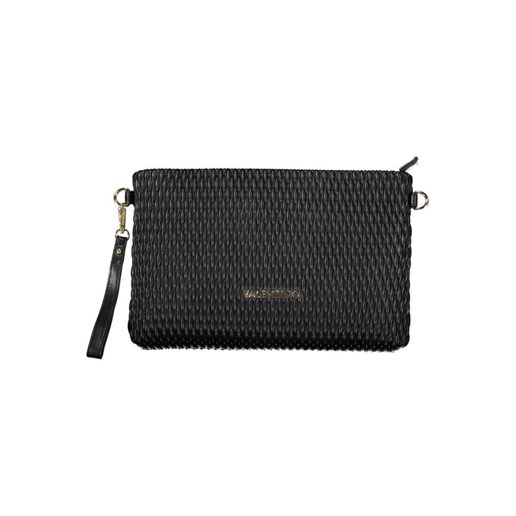 "Nero Poliuretano Women Handbag"