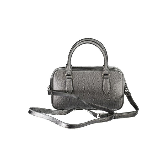 Argento Poliuretano Women Handbag