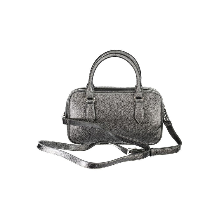 Argento Poliuretano Women Handbag