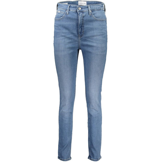 Azzurro Cotton Women Jeans
