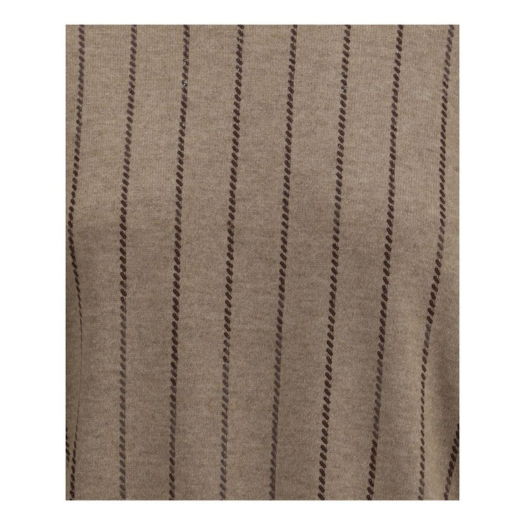 Beige Cashmere Cashmere Sweater