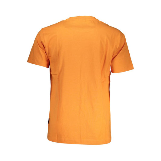 Arancione Cotton Men T-Shirt