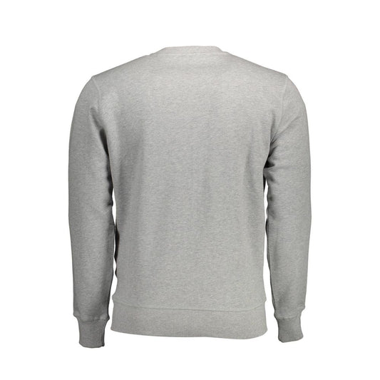 Grigio Cotton Men Sweatshirt