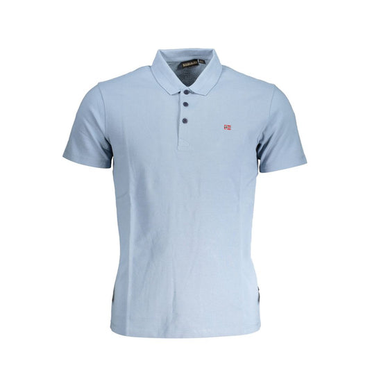 Azzurro Cotton Men Polo