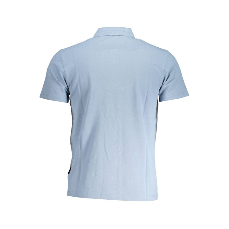 Azzurro Cotton Men Polo