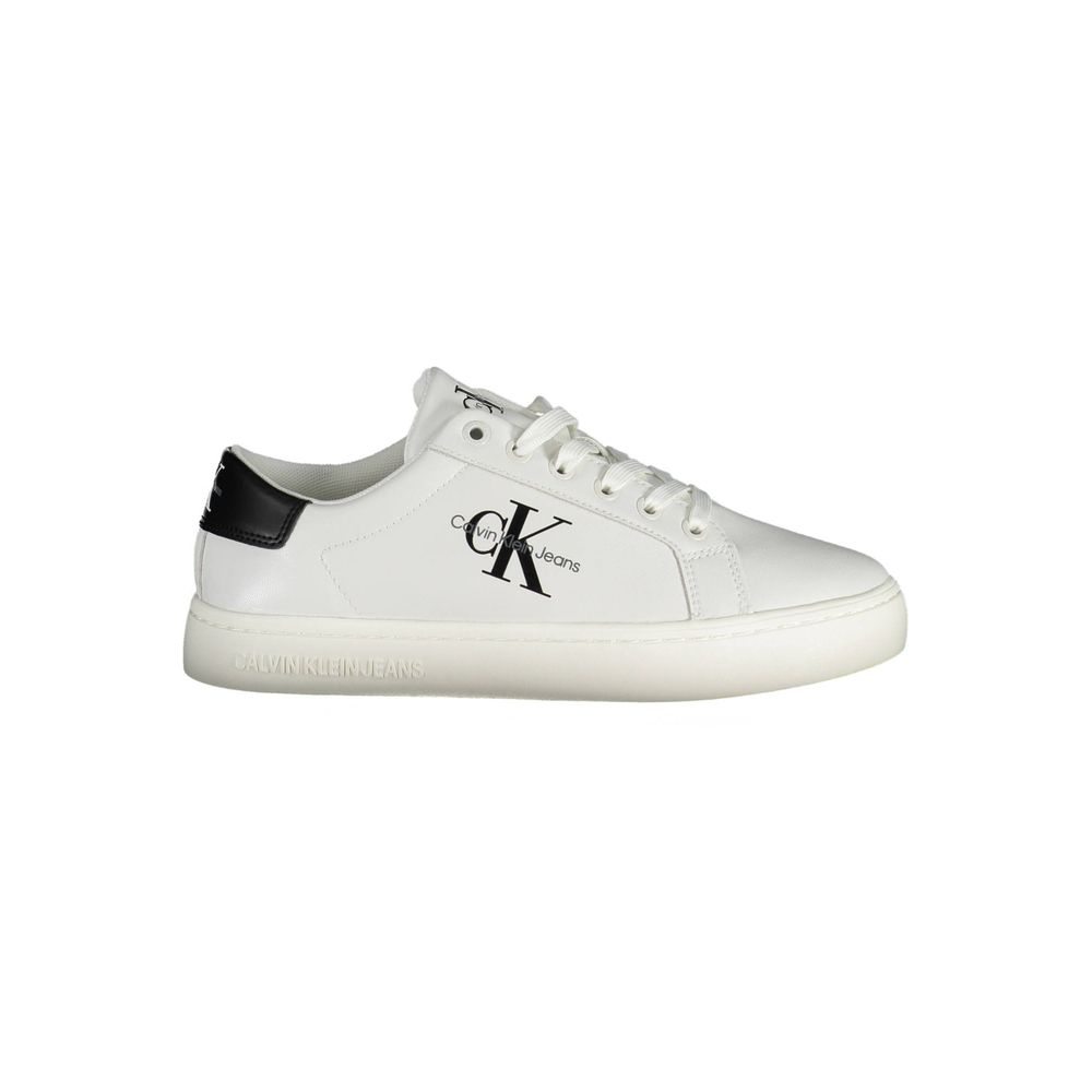 Bianco Polyurethane Women Sneaker