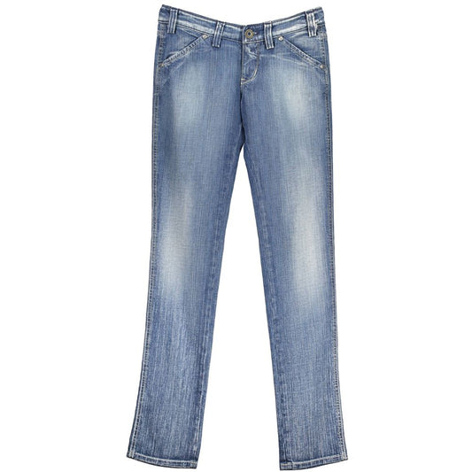Azzurro Cotton Women Jeans