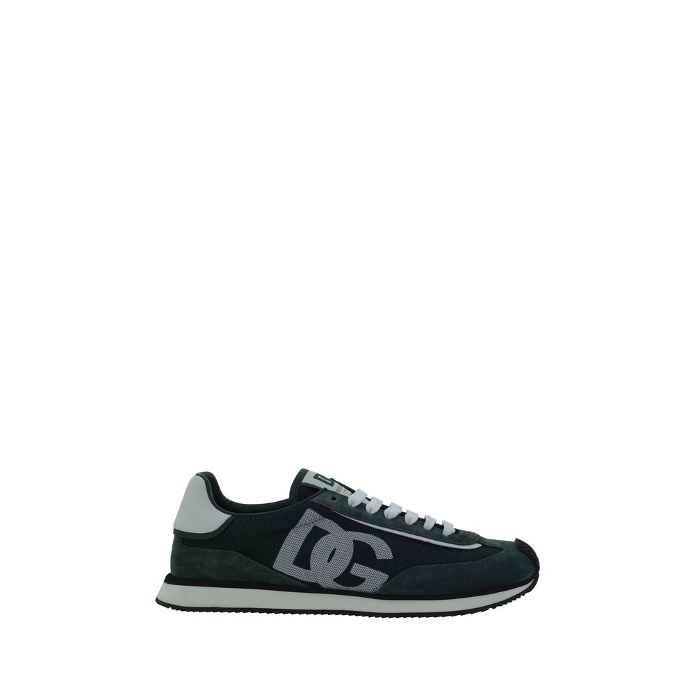 Bicolor Calf Leather Bos Taurus Athletic Sneakers