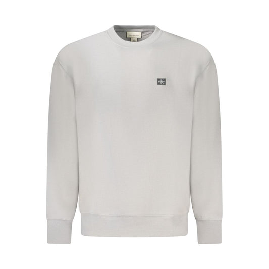"Grigio Cotton Men Sweatshirt"