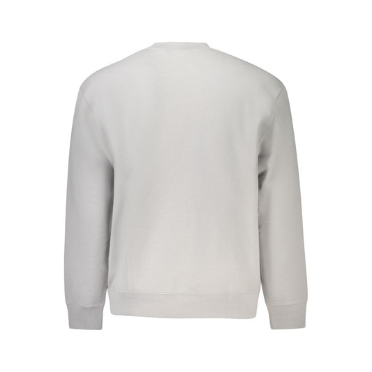 "Grigio Cotton Men Sweatshirt"