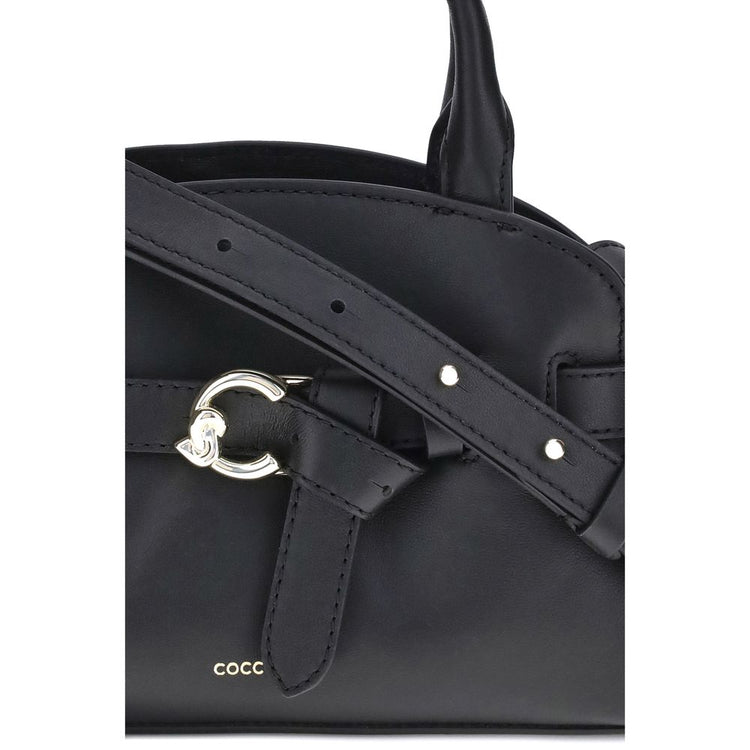 Black Calf Leather Bos Taurus Handbag