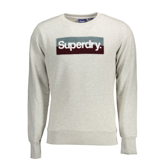 Grigio Cotton Men Sweatshirt