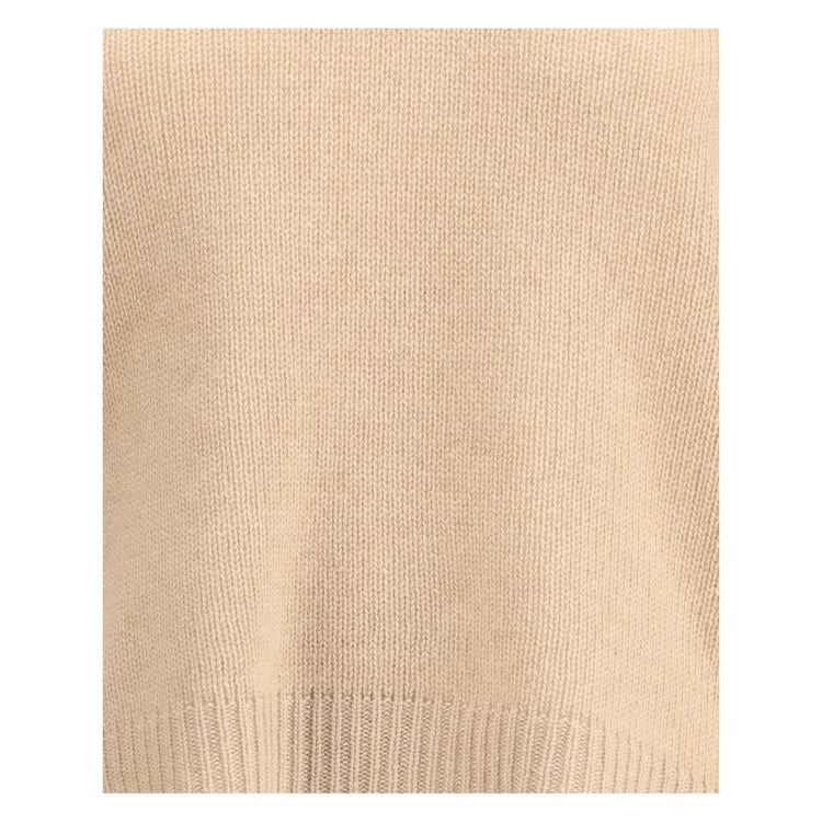 Beige Cashmere Cashmere Sweater