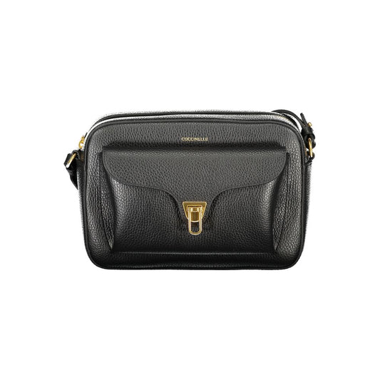 Black Leather Women Bag