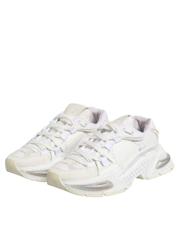 Airmaster White Women Low Top Sneakers Shoes