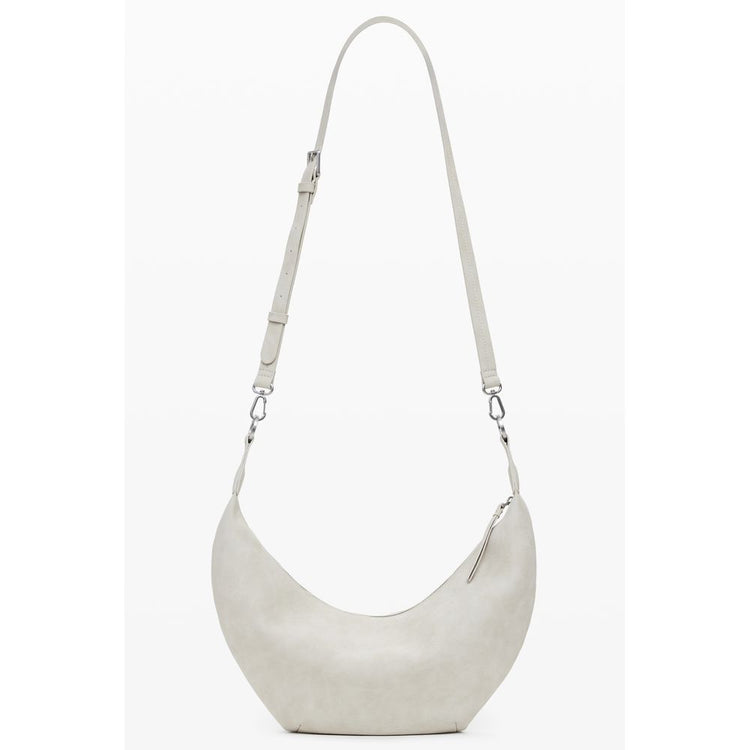 Beige Polyurethane Women's Handbag