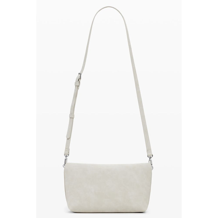 Beige Polyurethane Women Handbag