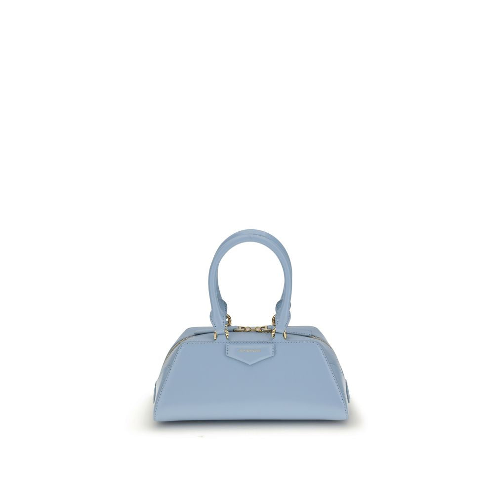 Light Blue Calf Leather Bos Taurus Handbag
