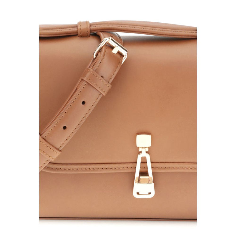 Brown Leather Shoulder Bag