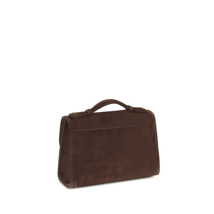 Brown Leather Shoulder Bag