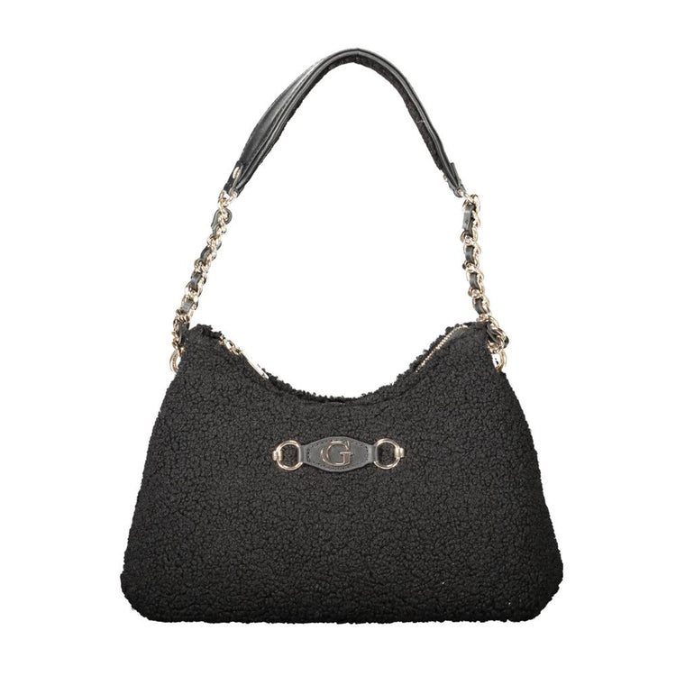 Nero Polyester Women Handbag