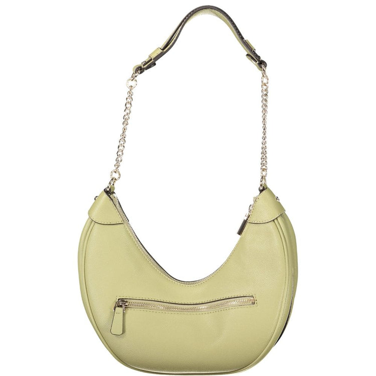 Verde Poliuretano Women Handbag