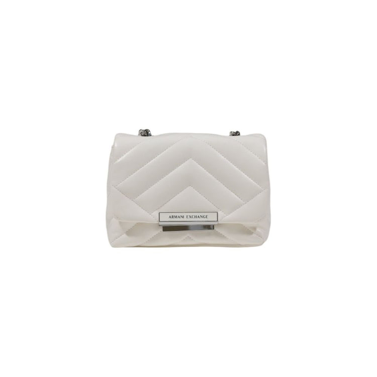 White Polyester Handbag