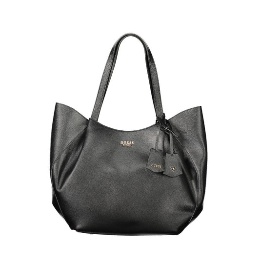 Nero Poliuretano Women Handbag