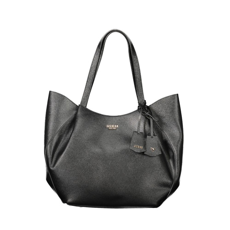 Nero Poliuretano Women Handbag