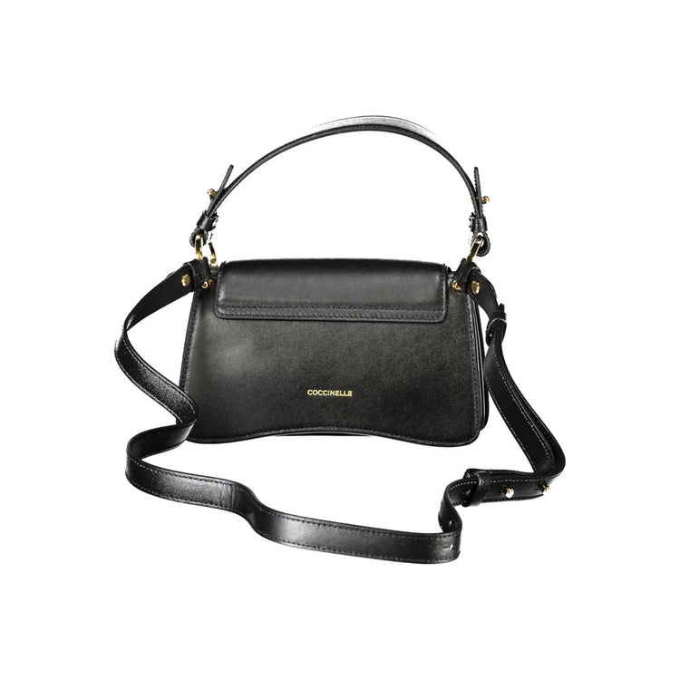 Black Leather Women's Handbag
