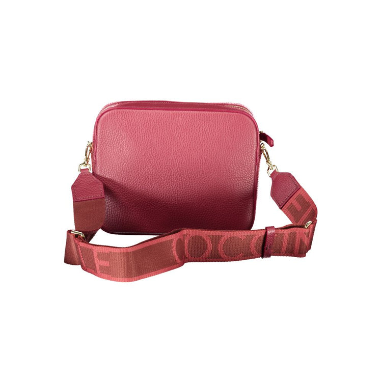 Red Leather Women Handbag