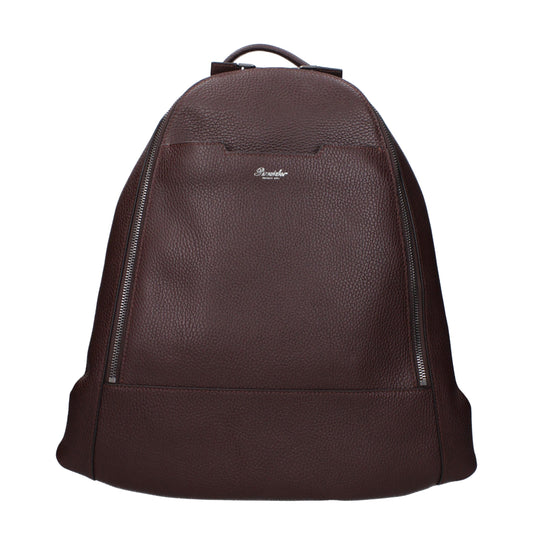 Brown Leather Backpack
